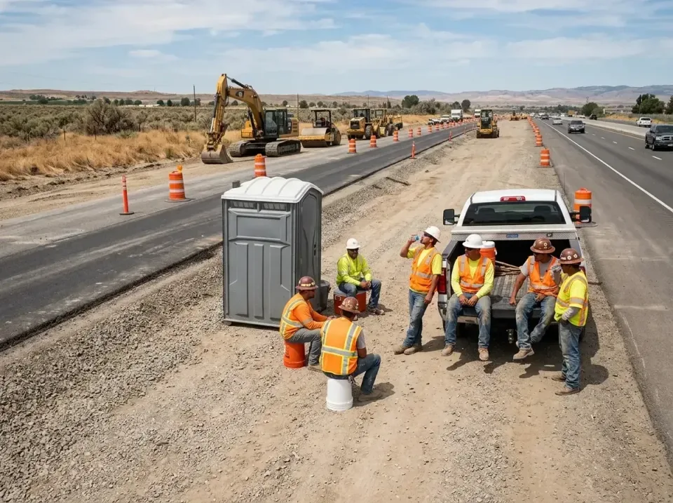 highway-road-construction-crew-007 — frequently asked questions, Porta Potty and Restroom Rentals in Poteau, OK